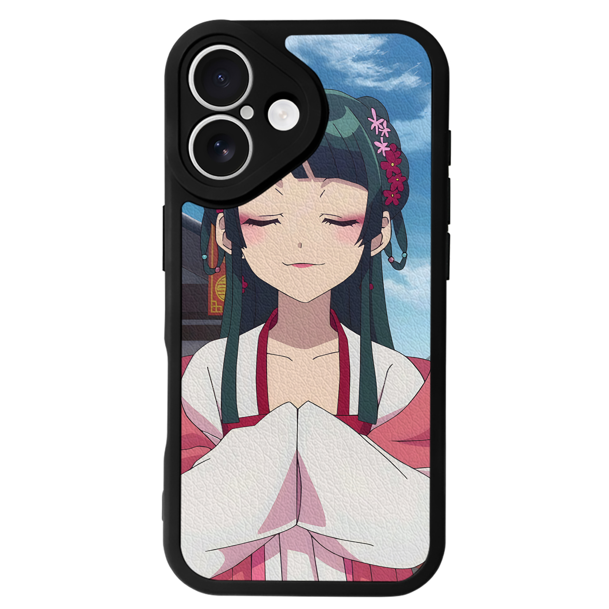 薬屋のひとりごと The Apothecary Diaries 【iPhone 16シリーズ対応】シリコンスマホケース（レザー調） 材質：シリコン